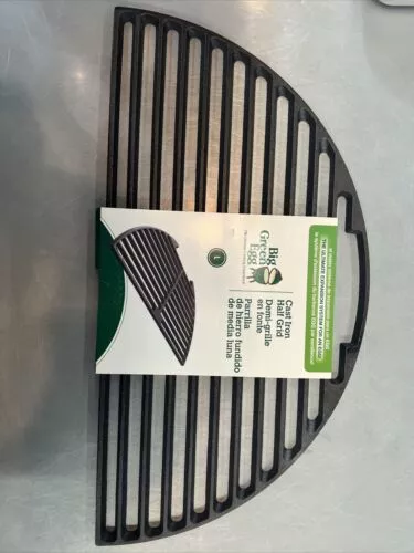 Big Green Egg Cast Iron Half Grid Large #120786