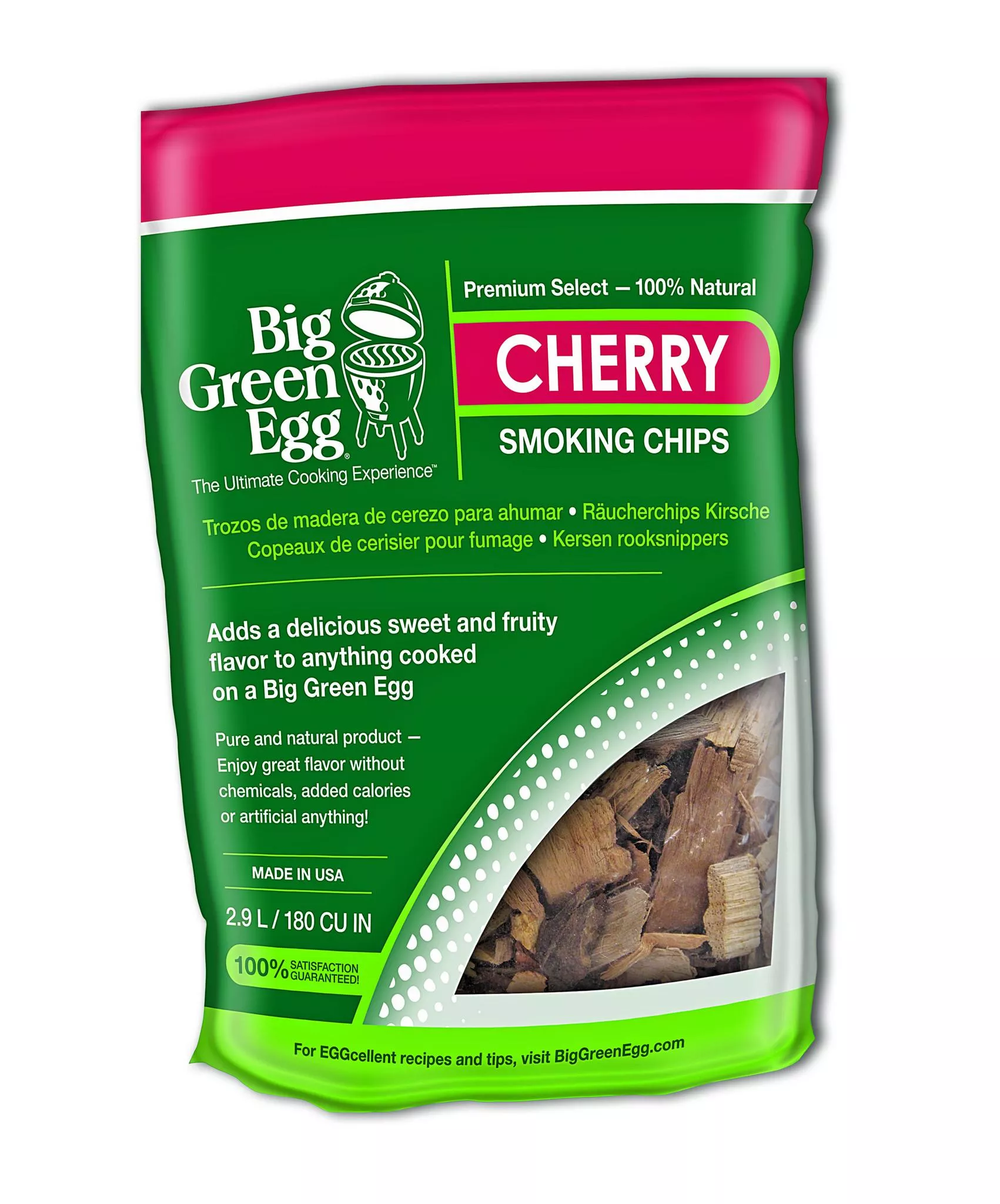 Big Green Egg Cherry Smoking Chips 2.9 L #113979