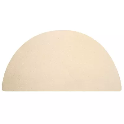 Big Green Egg Half Moon Baking Stone for XXLarge or XLarge EGG #002389