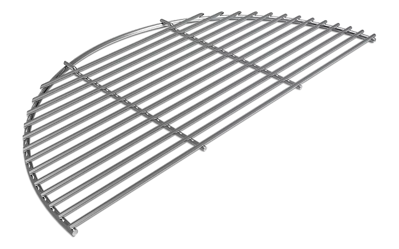 Big Green Egg Half Moon Stainless Steel Grid For Large Egg #120731