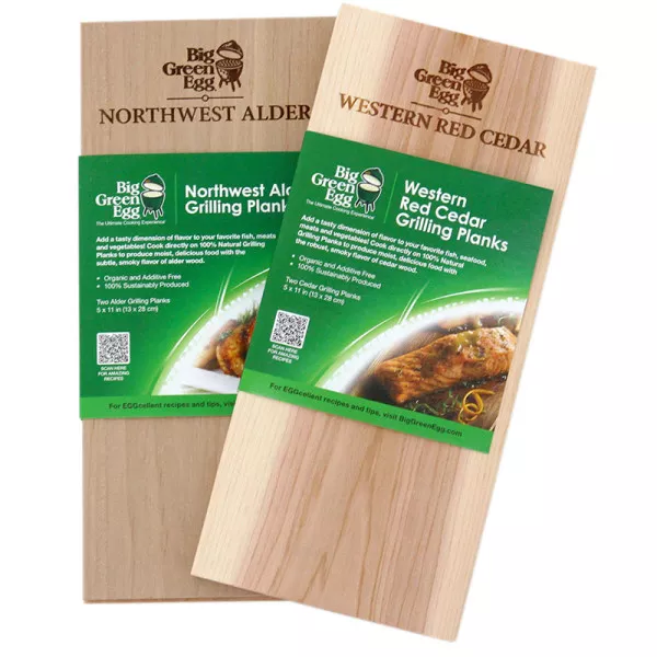 Big Green Egg Northwest Alder Grilling Planks #116291
