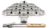 Big Green Egg Stainless Mini-burger Slider #002105
