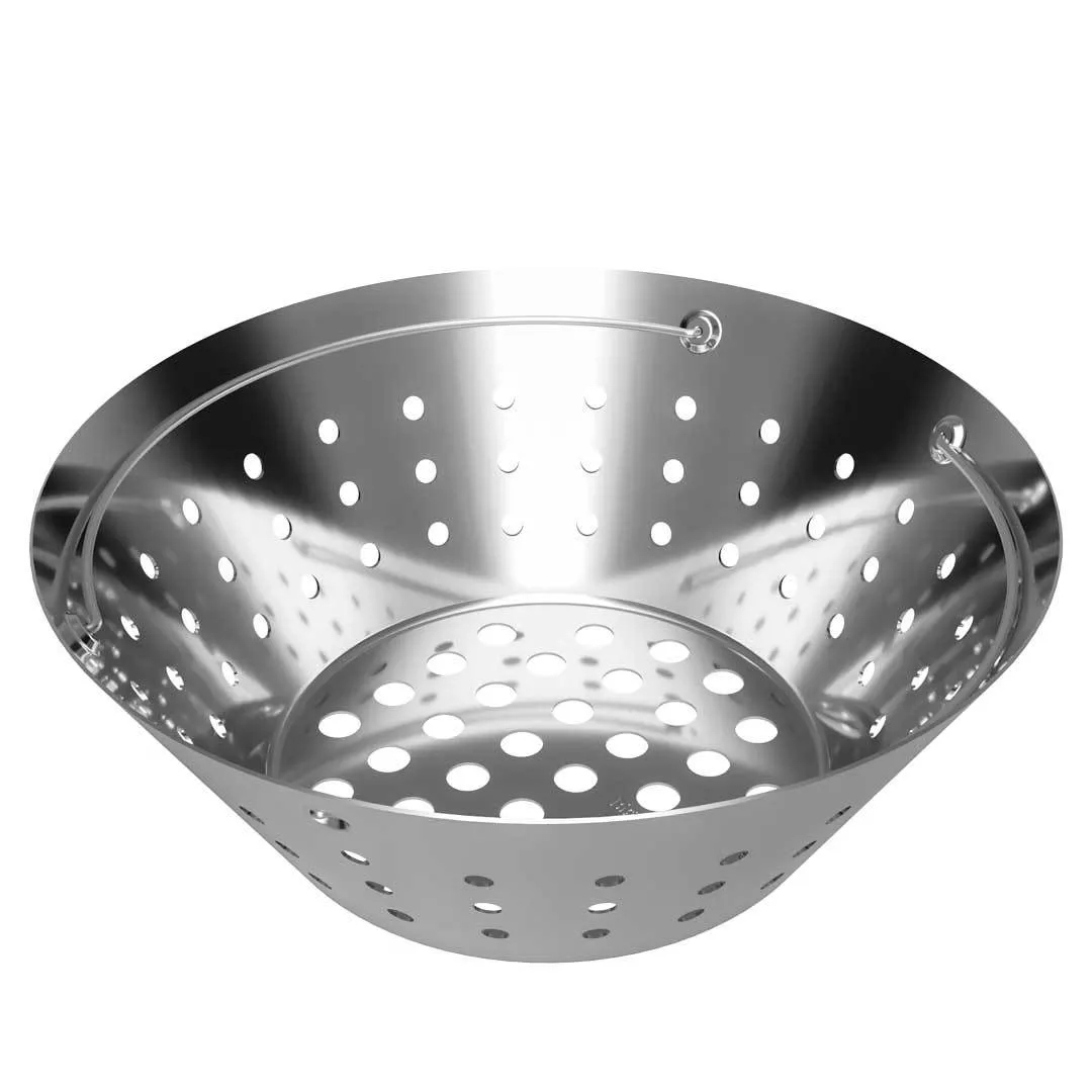 Big Green Egg Stainless Steel Fire Bowl LG #122674