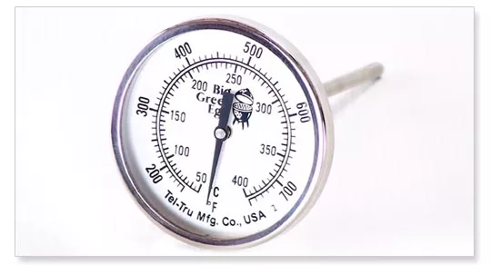 Big Green Egg Tel-tru External Temperature Gauge #112248