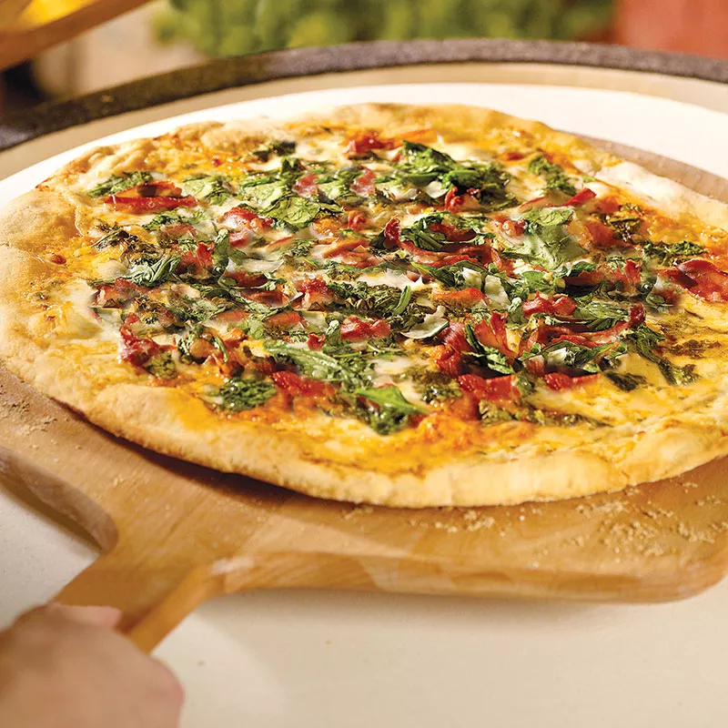 Big Green Egg Wooden Pizza Peel #114198