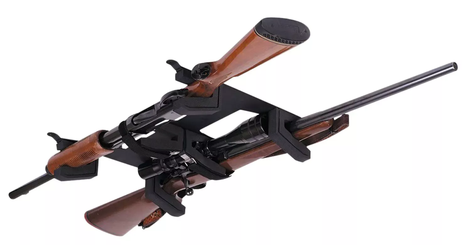 Big Sky Racks Sky Bar 2 Gun Rifle Steel Black