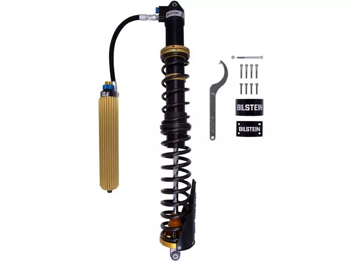 Bilstein Rear Right Black Hawk Powersports Suspension Shock Absorber and Coil Spring Assembly Can-Am Maverick X3• 41-330623