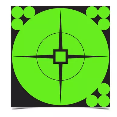 Birchwood Casey BC-33936 Target Spots Green 6", 10 Targaets
