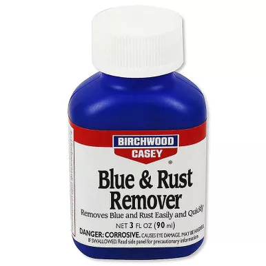 Birchwood Casey Blue and Rust Remover 3 oz Liquid, 16125
