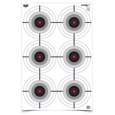 Birchwood Casey Eze-Scorer 23" x 35" Multiple Bull's-Eye Targets
