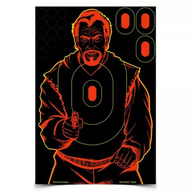 Birchwood CaseyShoot•N•C 12" X 18" Bad Guy
