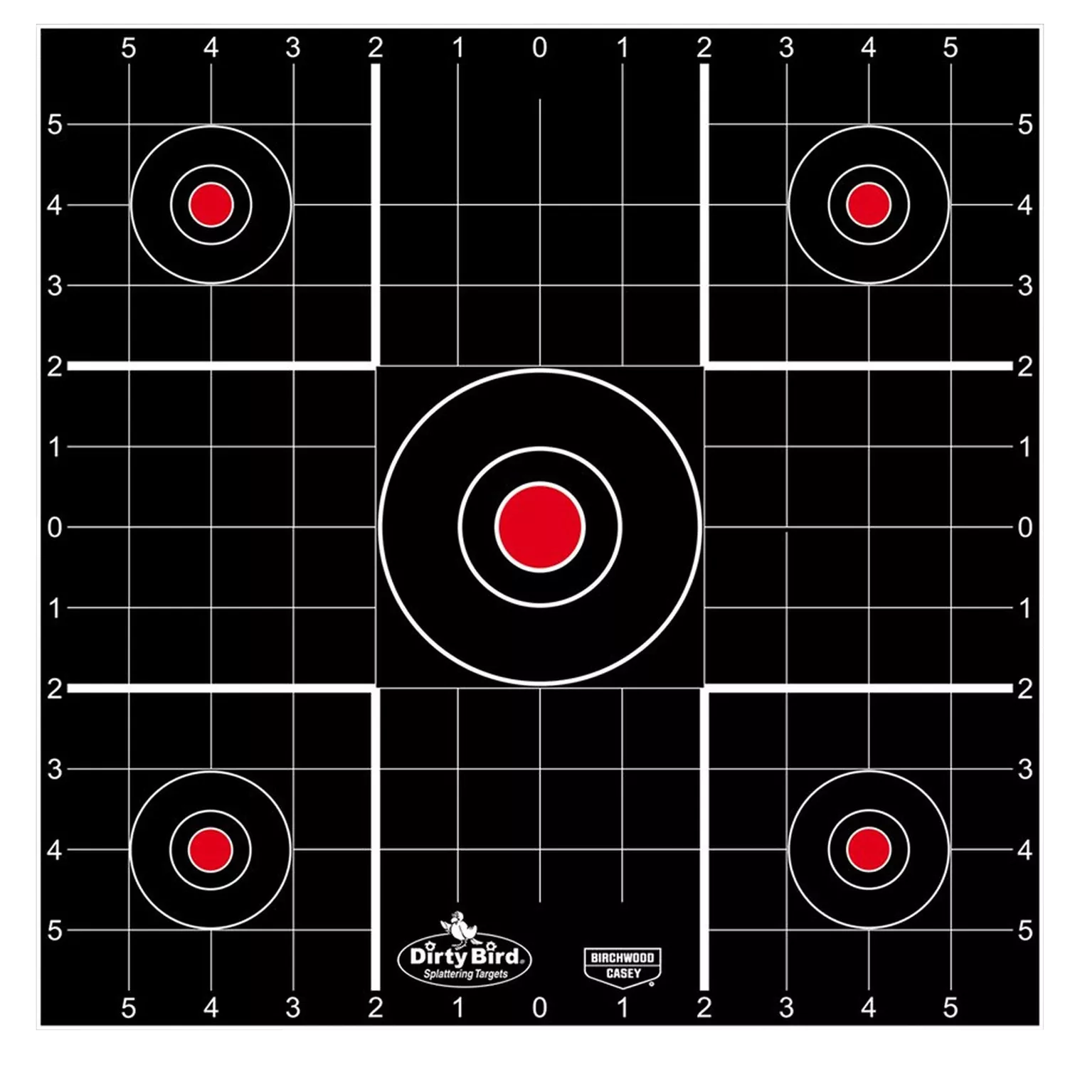 BirchwoodDirty Bird Bullseye Tagboard Target, 100