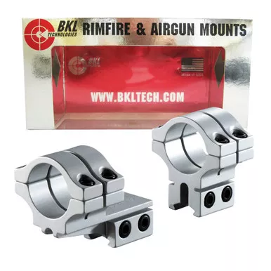 BKL Long Double Strap Offset 30mm Medium Dovetail Scope Rings (302-S)