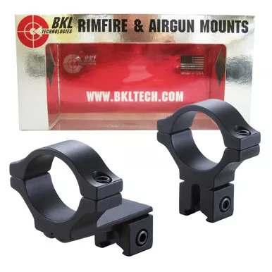 BKL Offset 1in Medium Dovetail Scope Rings (274-MB)