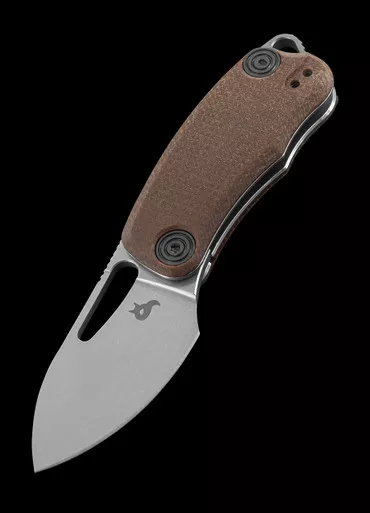 Black Fox NixMicarta Folding Knife
