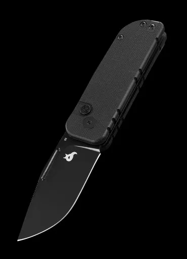 Black Fox Nu-Bowie Black Folding Knife