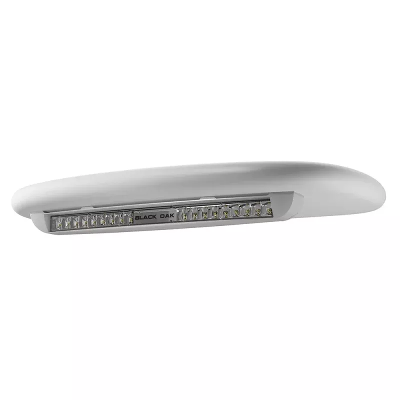 Black Oak Low Profile Marine Bar – Flood – Undermount – White