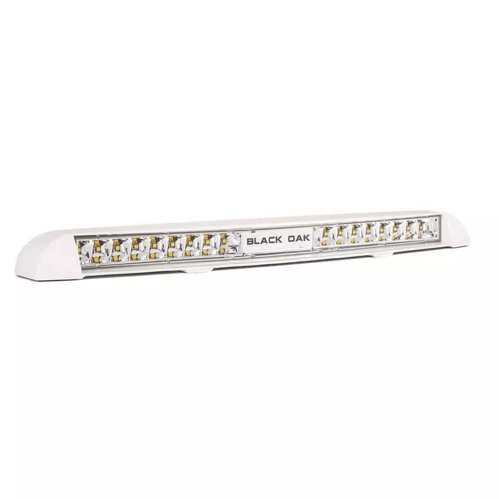 Black Oak Low Profile Marine Bar – Flood – White