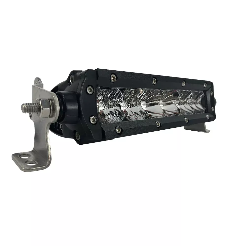 Black Oak Pro Series 3.0 Single Row 6″ LED Light Bar – Combo Optics – Black Housing [6C-S5OS]