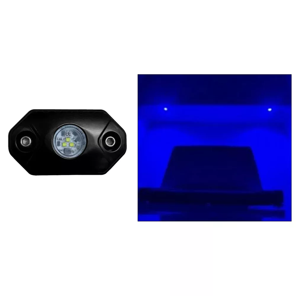 Black Oak Rock Accent Light – Blue – Black Housing[RL-B]