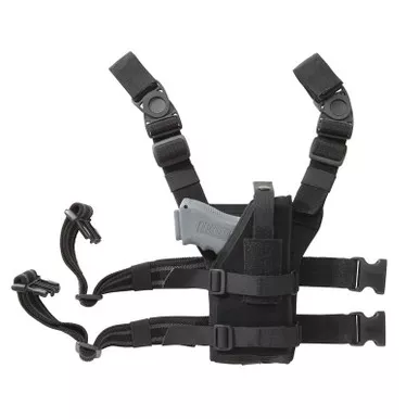 Blackhawk 40ALH1BK Nylon Omega VI Universal Ambidextrous Drop-Leg Holster