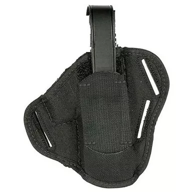 Blackhawk 40PC05BK Pancake Holster 3.75"-4.5" Lrg AMBI Black