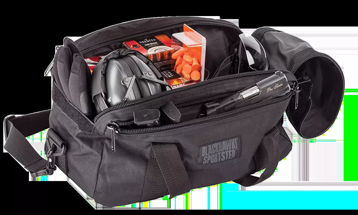 Blackhawk Sportster Pistol Range Bag Black 600D Polyester