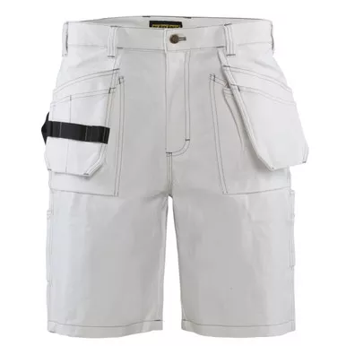 BLAKLADER 1634 White Painter Work Shorts (163412101000)