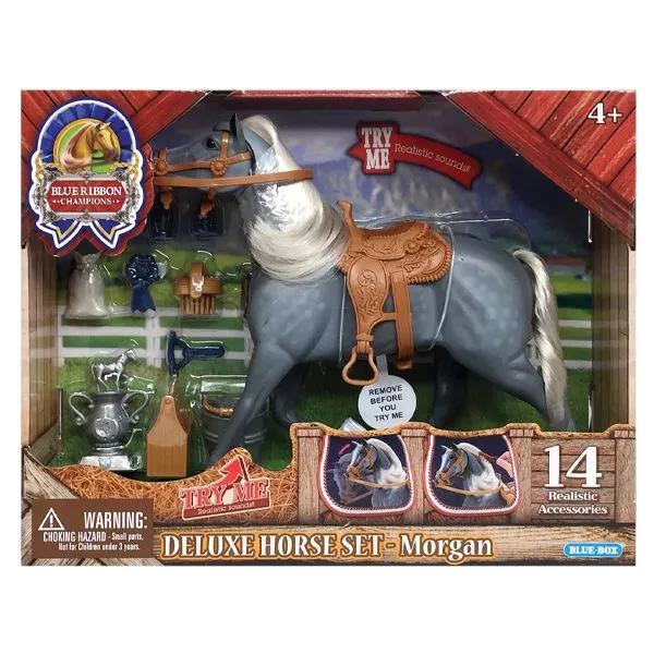 Blue Ribbon Champions Deluxe Horse Set – Morgan