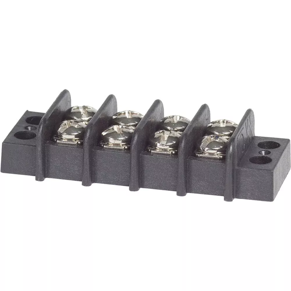 Blue Sea 2404 Terminal Black 20AMP – 4 Circuit