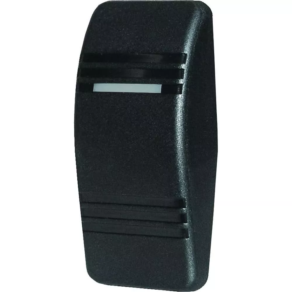 Blue Sea 8294 Contura Switch Actuator - Black - Single Lens - 8294