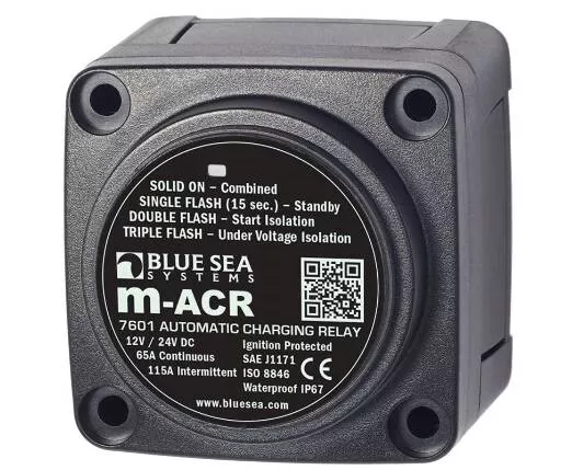 Blue Sea M-Series Automatic Charging Relay• 7601-BSS