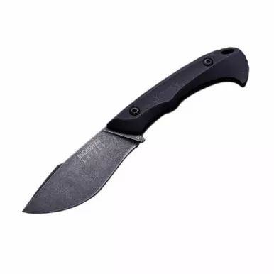 BnB Knives Piranha Tactical Knife 3.60" D2 Drop Point Plain Edge Blade, G10 Handle and Kydex Sheath