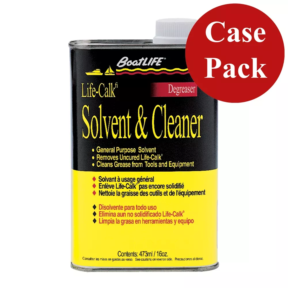 BoatLIFE Life-Calk SolventCleaner – 16oz *Case of 12* [1056CASE]