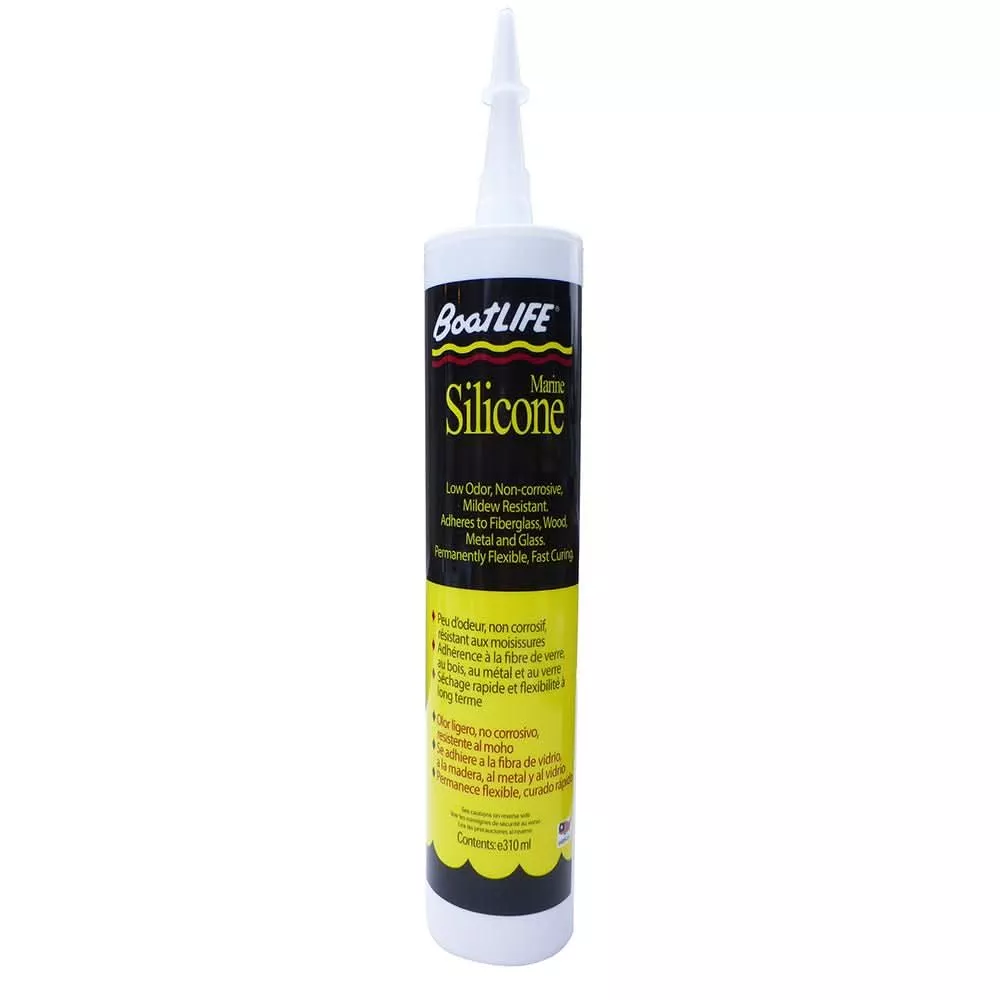 BoatLIFE Silicone Rubber Sealant Cartridge – White [1151]