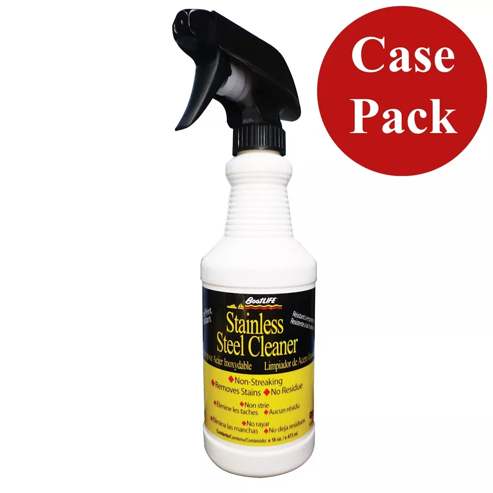 BoatLIFE Stainless Steel Cleaner – 16oz *Case of 12* [1134CASE]