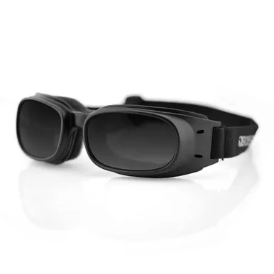 Bobster Piston Aerodynamic Goggles w/Shatter Resistant Polycarbonate Lenses