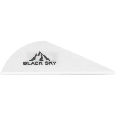 Bohning Black 2 In. Sky Vane 36 Pk.