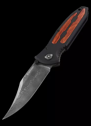 Boker Kalashnikov Damast Folding Knife