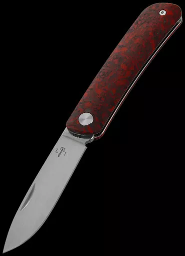 Boker Plus Heinnie Tech Tool 1 Shred Carbon Red Folding Knife