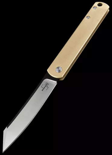 Boker Plus Zenshin 42 Brass Folding Knife