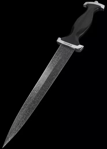 Boker Swiss Dagger Mosaic Damast Fixed Blade