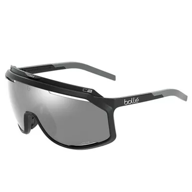 BOLLE Chronoshield Black Matte/Volt+ Cold White Polarized Lenses Sunglasses (BS018001)