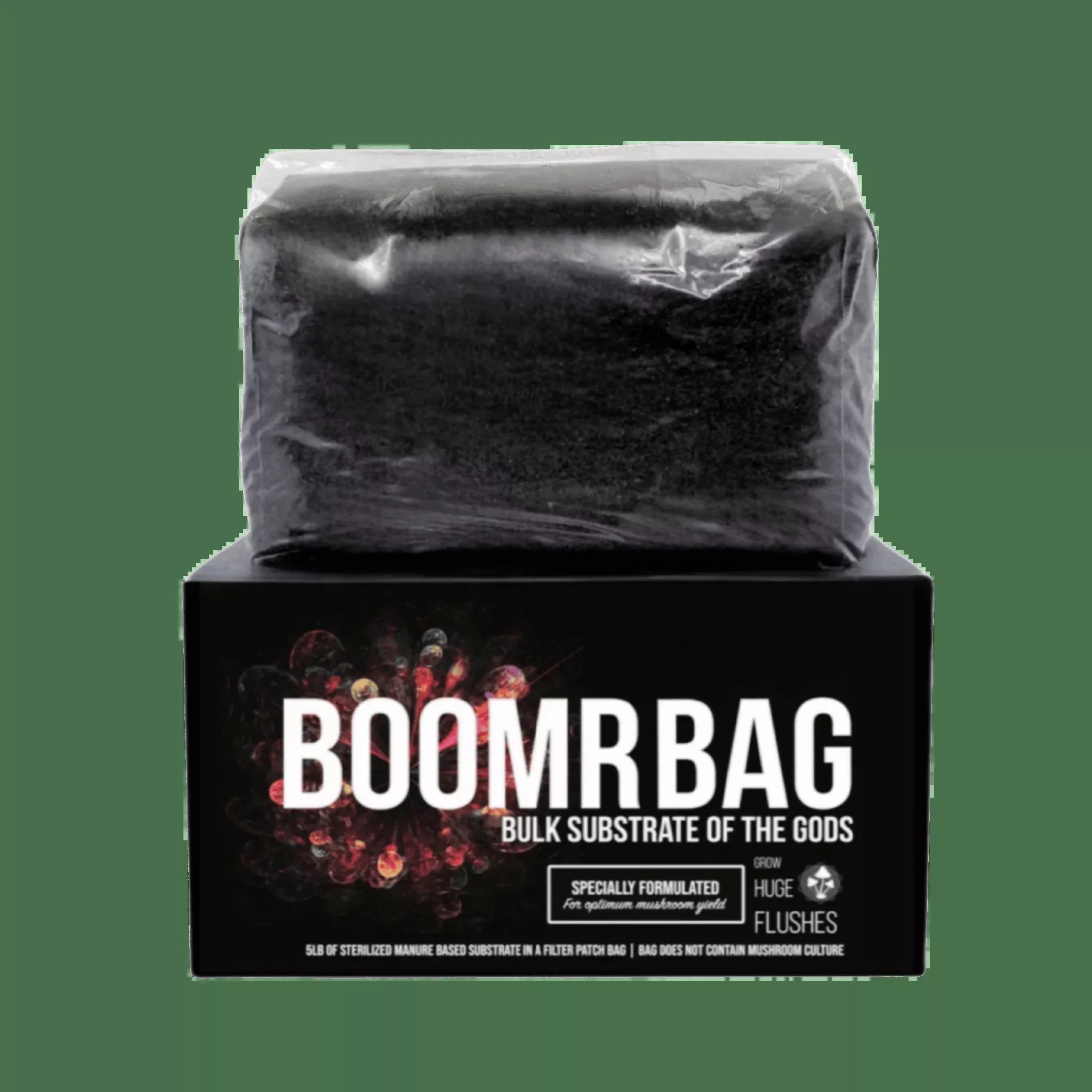 ‘Boomr Bag’ Manure-Based Sterile Mushroom Substrate