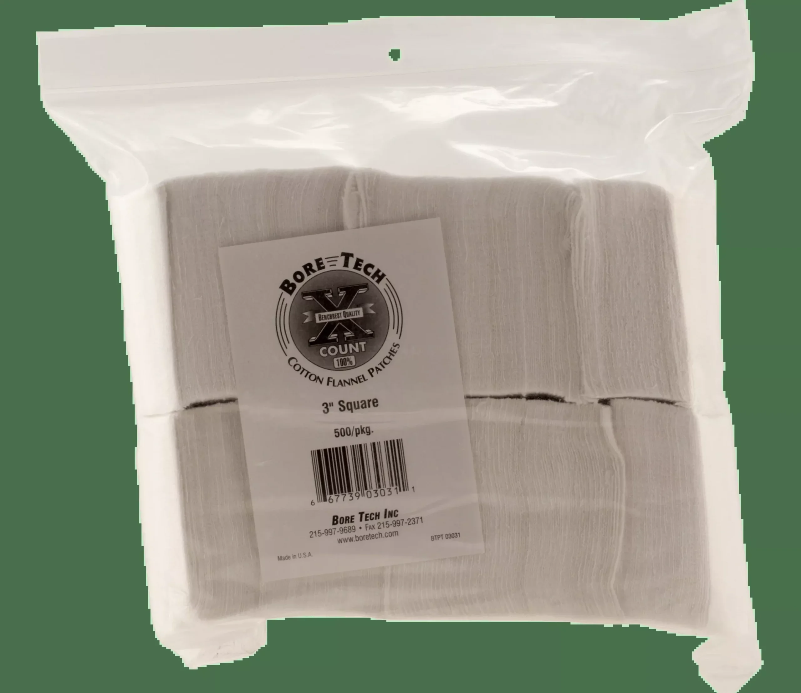 Bore Tech X-count, Btech Btpt-3-s500 Patch 3″Sq 500