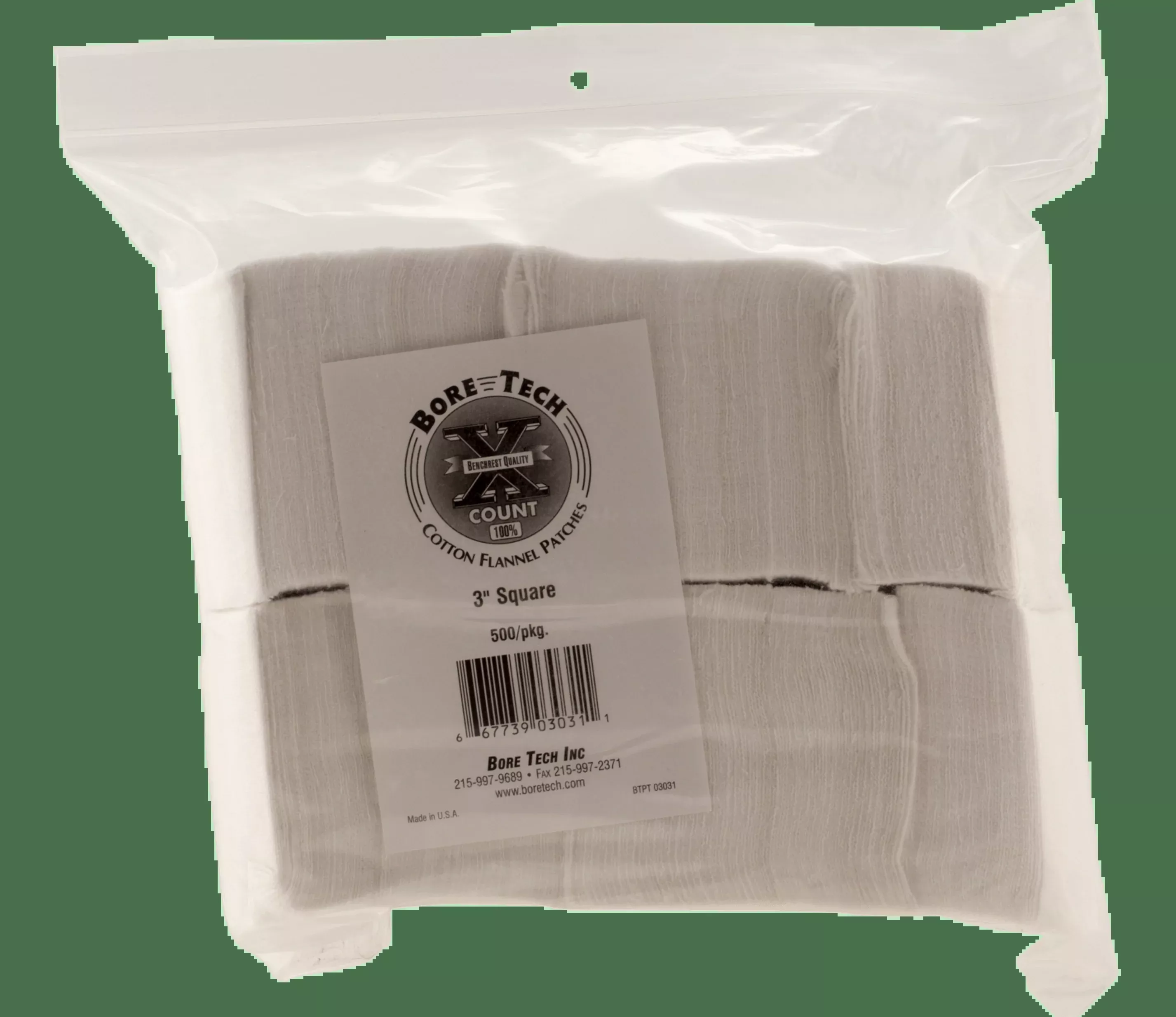 Bore Tech X-count, Btech Btpt-3-s500 Patch 3"Sq 500