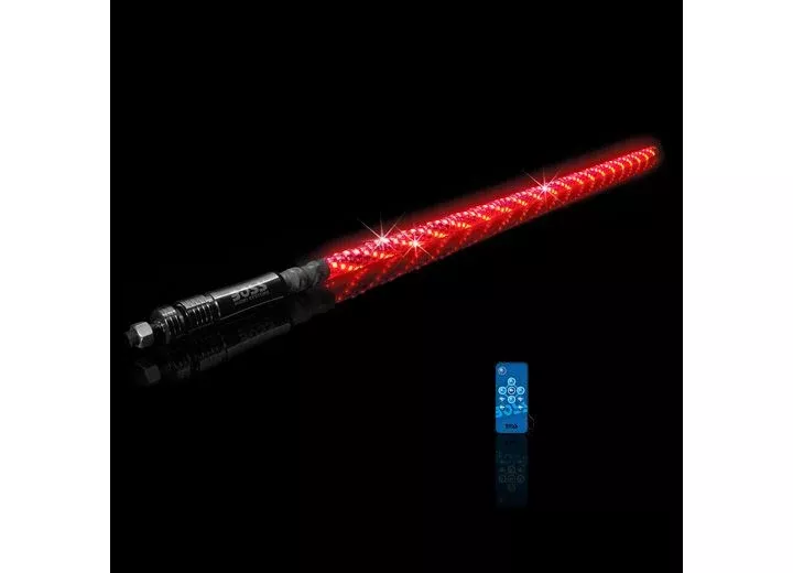 BOSS Audio Systems ATV Whip Antenna – 48″, 360 Degree, RGB• WP4