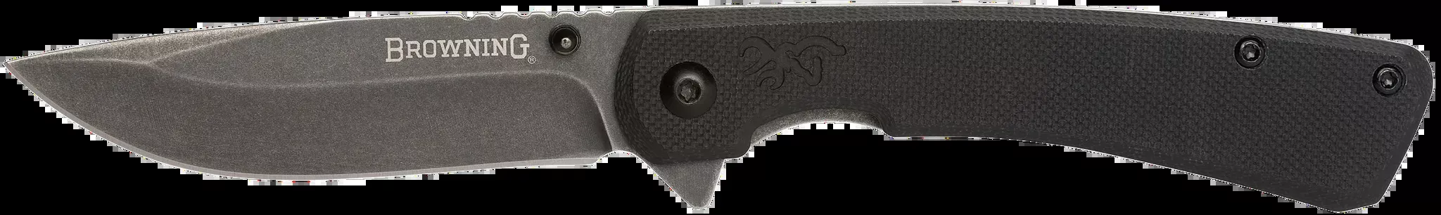 Branded Rock EDC 3″ Drop Point Plain Folding Knife