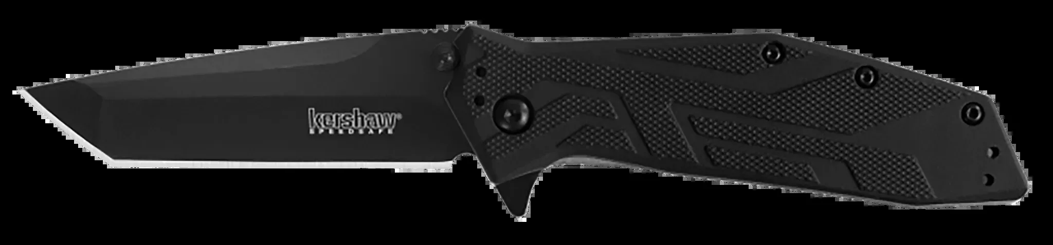 Brawler 3″ Folding Tanto Plain Blade Knife – Black Oxide
