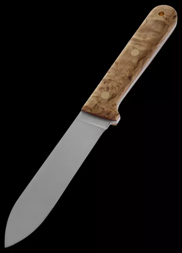 Brisa Kephart 115 Curly Birch Fixed Blade
